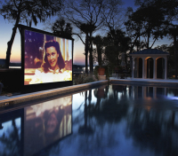 Outdoor home theater
